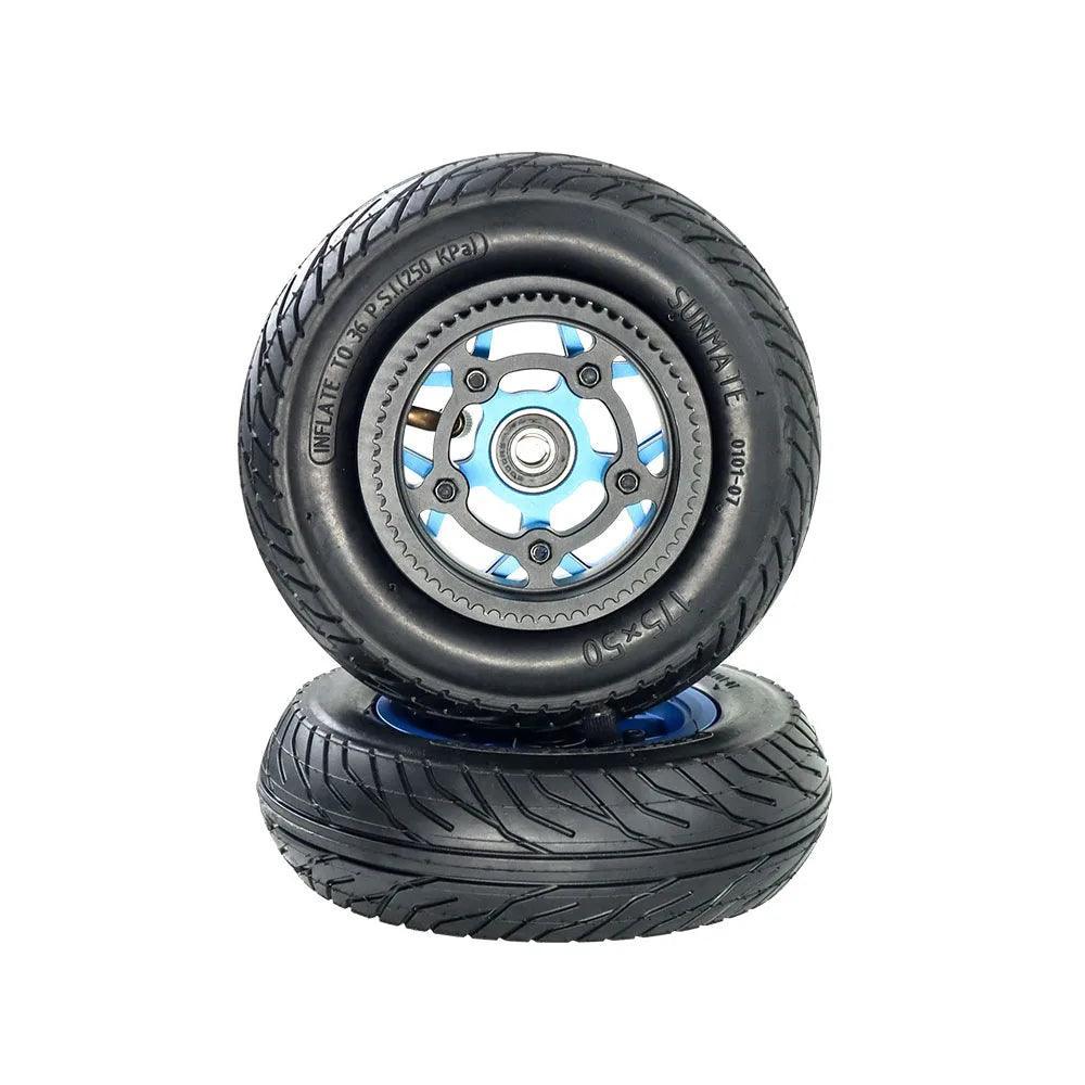 7 Inch ATM Offroad Wheel Pneumatic Rubber All Terrain Mountain Wheels - VirtuousWares.Store