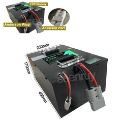 72V 110Ah Li-ion With Charger 100A 220A 340A Lithium Polymer Battery - VirtuousWares.Store