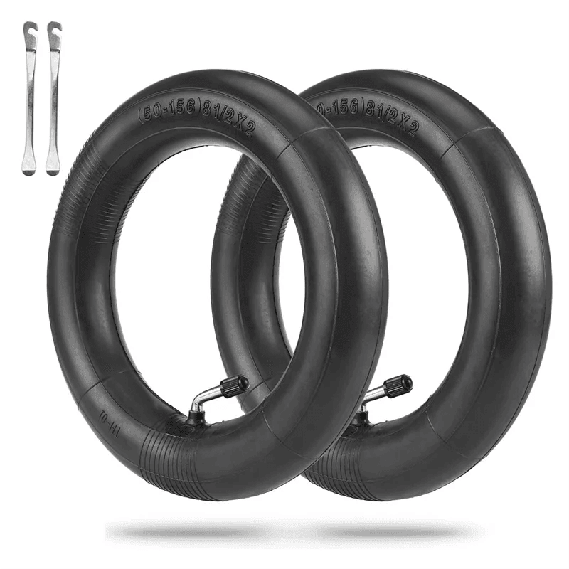 8.5Inch Inner Tube Rear Wheel Bent Valve Stem 50/75-6.1 Rear Tire 8 - VirtuousWares.Store