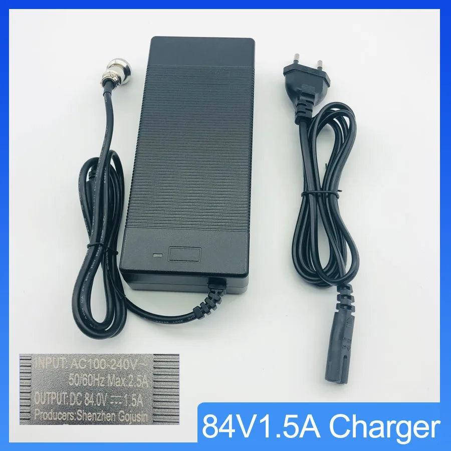 84V1.5A Charger 84V Charging Universal for 72V Electric Scooter - VirtuousWares.Store