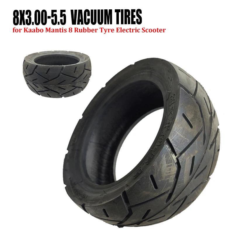 8X3.00-5.5 vacuum tires for Kaabo Mantis electric scooter "x3.00-5.5 - VirtuousWares.Store