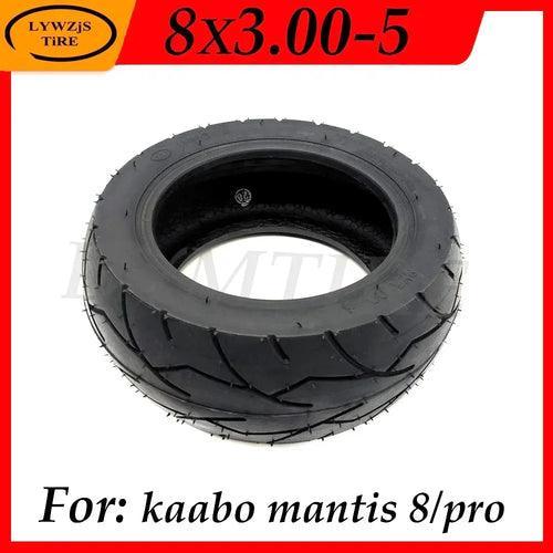 8x3.00-5 Tubeless Tire Vacuun Tyre for Electric Scooter Kaabo Mantis 8 - VirtuousWares.Store