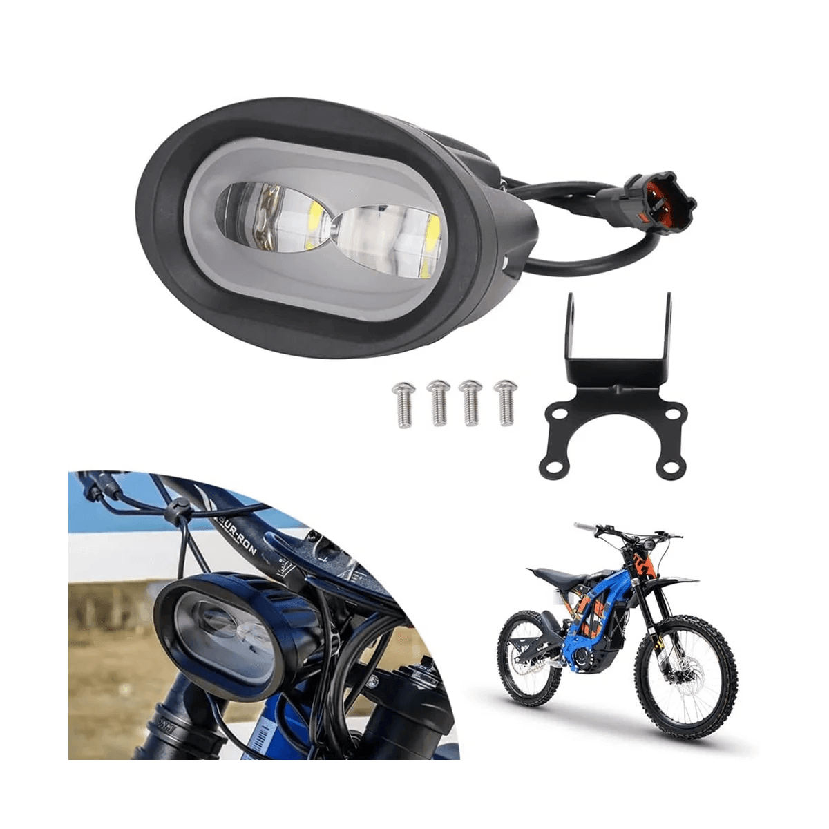 For Surron Light Bee X/S Segway X260/X160 Headlight, Motorcycle LED