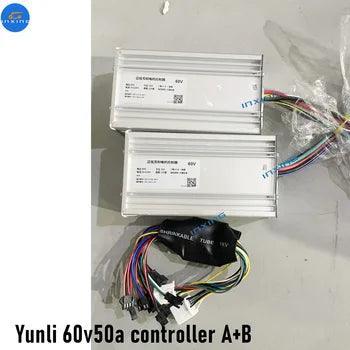 jingbo 60V 45A Scooter Controller for Dual Engines Electric Scooters Display Accelerator TF-100 display mother board Meter