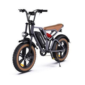[USA Direct] Happyrun HR-G60 48V 18AH 750W 20*4.0inch Electric Bicycle 48-110KM Max Mileage 120KG Payload Electric Bike