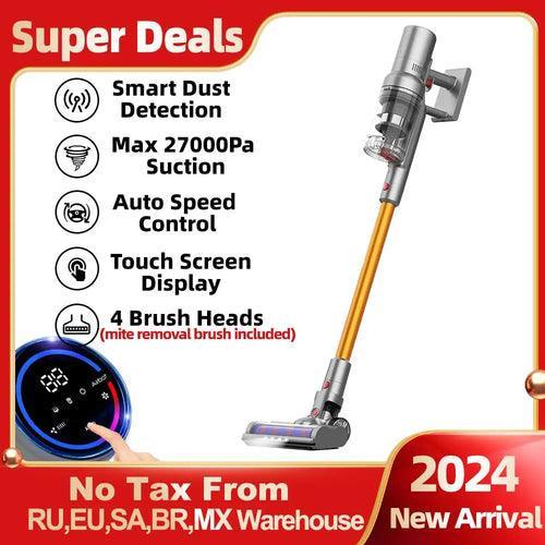 ABIR VC205 Cordless Handheld Vacuum Cleaner,27000PA,Touch Screen,Smart - VirtuousWares.Store