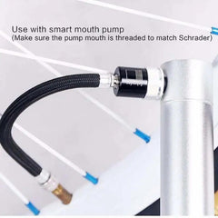 Air Pump Inflator Extension Hose Wear-resistant Tire Valve Extensions - VirtuousWares.Store