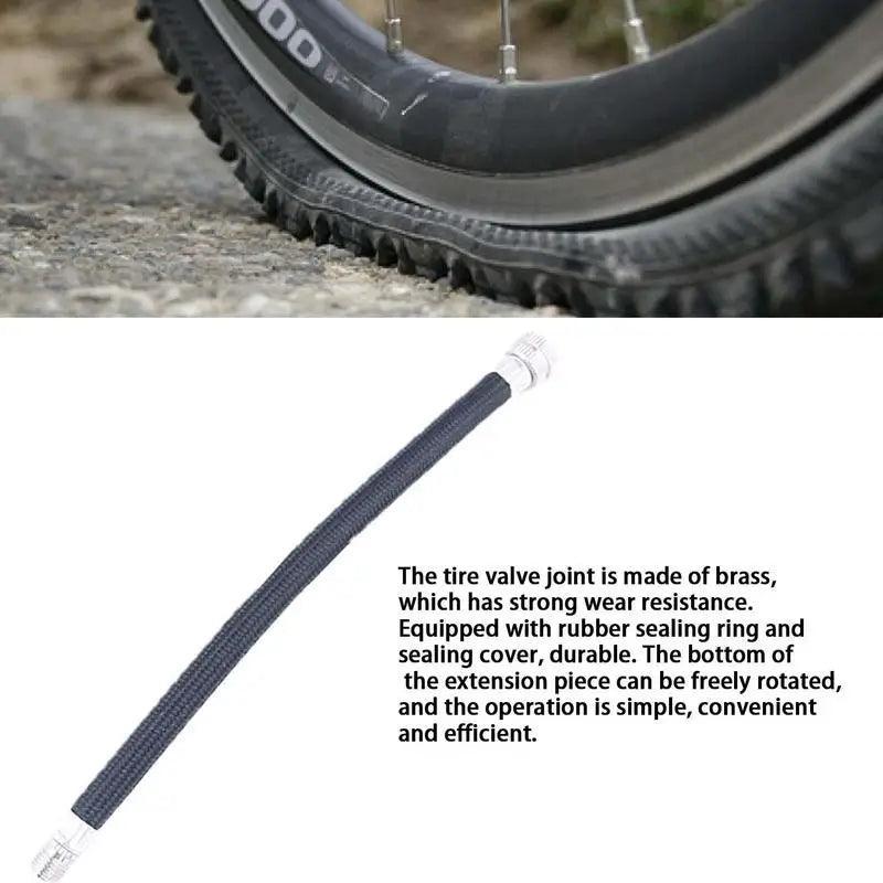 Air Pump Inflator Extension Hose Wear-resistant Tire Valve Extensions - VirtuousWares.Store