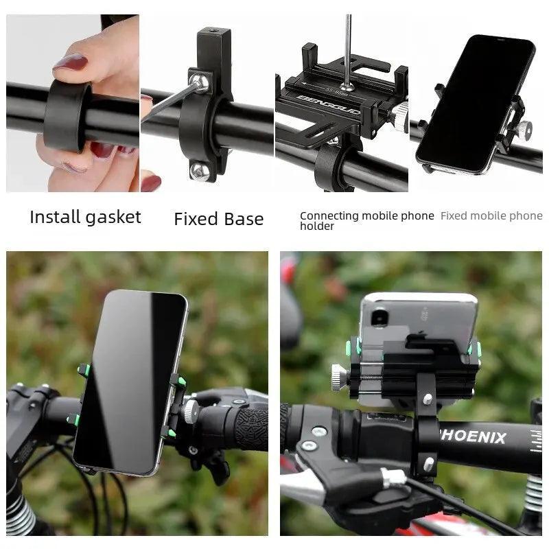 Aluminum Alloy Bicycle Rack For Electric Bikes Motorcycles Scooters - VirtuousWares.Store