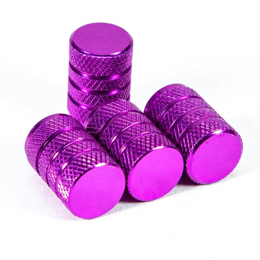 Aluminum Alloy Car Wheel Tire Valve Caps Sem Covers For Four-wheel - VirtuousWares.Store