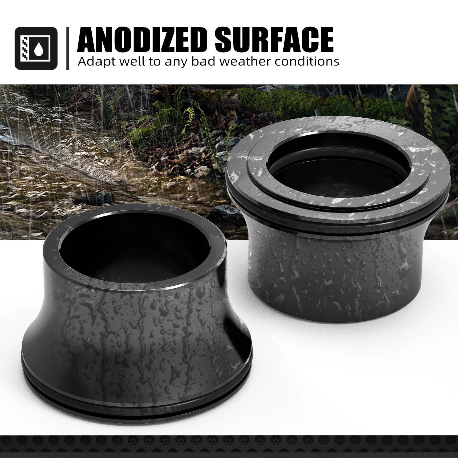 Aluminum Front Wheel Spacers Hub Collars O-ring For SUR-RON Surron - VirtuousWares.Store