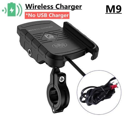 Aluminum Motorcycle Phone Holder Mount Moto Bicycle Handlebar Bracket - VirtuousWares.Store