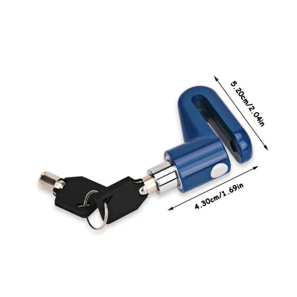 Anti-theft Lock Electric Scooter Disc Brake Lock with Steel Wire - VirtuousWares.Store