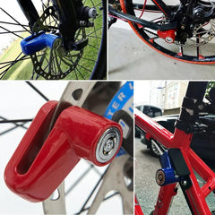 Anti-theft Lock Electric Scooter Disc Brake Lock with Steel Wire - VirtuousWares.Store