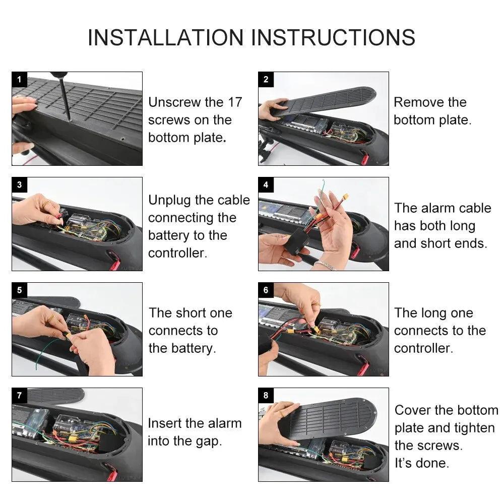 Anti-Theft Remote Control Lound Alarm For Xiaomi M365 1s Pro Pro2 for - VirtuousWares.Store