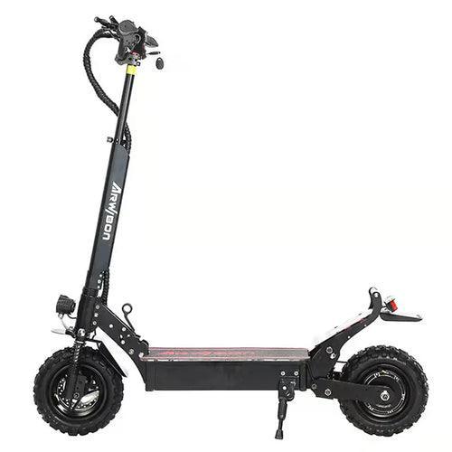 Arwibon Q30 Adult Electric Scooter 2500W Motor Top Speed 30MPH, 48V16AH, 11 Inch Off-Road Tires Sport Commuter Folding EScooter / ( Special Built Scooter 3 YEARS WARRANTY BUNDLE WITH CPS REPAIR PROTECTION PLAN AND TECK SUPPORT BY VIRTUOUSWARES! - VirtuousWares.Store