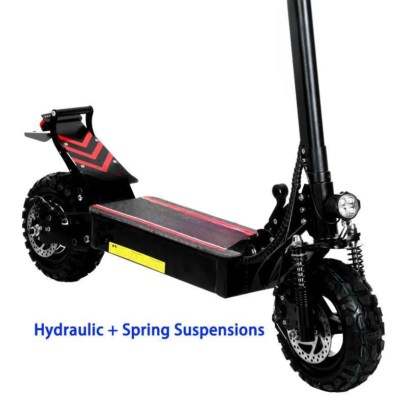 Arwibon Q30 Adult Electric Scooter 2500W Motor Top Speed 30MPH, 48V16AH, 11 Inch Off-Road Tires Sport Commuter Folding EScooter / ( Special Built Scooter 3 YEARS WARRANTY BUNDLE WITH CPS REPAIR PROTECTION PLAN AND TECK SUPPORT BY VIRTUOUSWARES! - VirtuousWares.Store