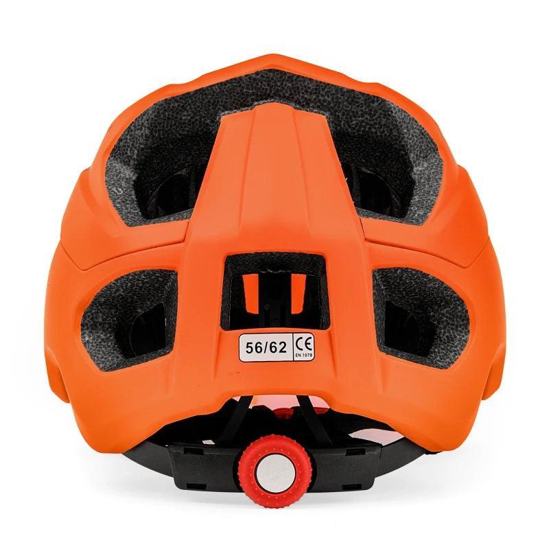 BATFOX NEW MTB Bike Helmet orange Bicycle Helmet Sports Safety men's Cycling helmets mountain bike casco mtb capacete ciclismo - VirtuousWares.Store