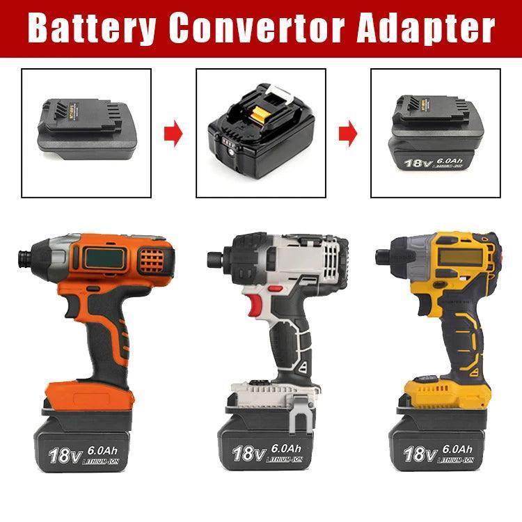 Battery Adapter for Makita 18V Lithium Battery Converted to PORTER CABLE Stanley 18V 20V Battery Converter - VirtuousWares.Store