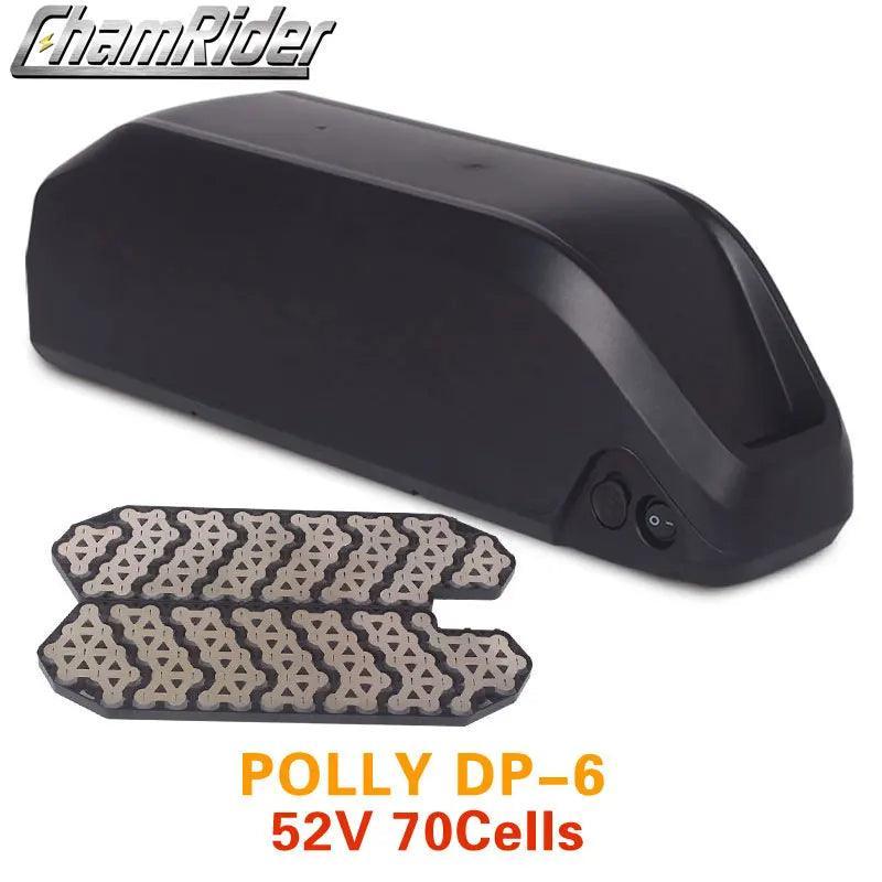 Battery Case Battery box Polly Down Tube Downtube Electric bike E-bike 10S 6P 7P 13S 14S 5P Nickle strips 18650 cells - VirtuousWares.Store