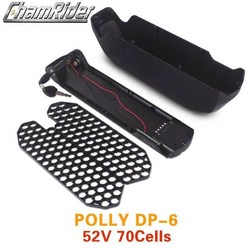 Battery Case Battery box Polly Down Tube Downtube Electric bike E-bike 10S 6P 7P 13S 14S 5P Nickle strips 18650 cells - VirtuousWares.Store