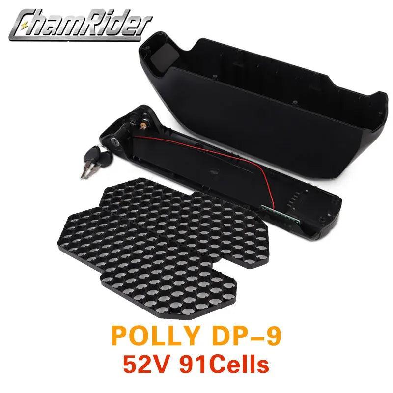 Battery Case Battery box Polly Down Tube Downtube Electric bike E-bike 10S 6P 7P 13S 14S 5P Nickle strips 18650 cells - VirtuousWares.Store