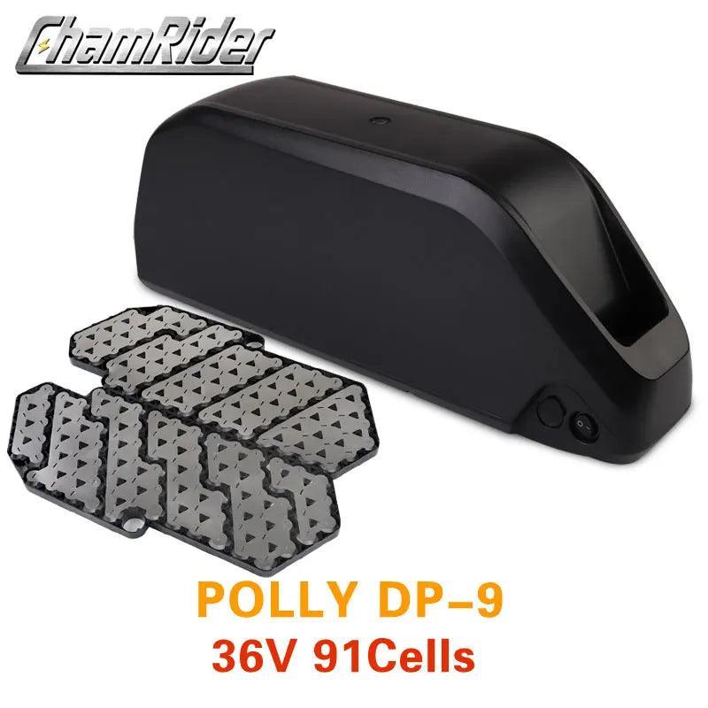 Battery Case Battery box Polly Down Tube Downtube Electric bike E-bike 10S 6P 7P 13S 14S 5P Nickle strips 18650 cells - VirtuousWares.Store