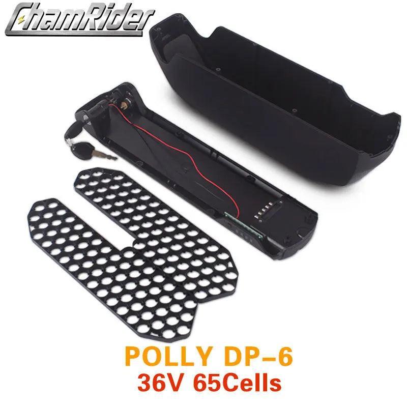 Battery Case Battery box Polly Down Tube Downtube Electric bike E-bike 10S 6P 7P 13S 14S 5P Nickle strips 18650 cells - VirtuousWares.Store