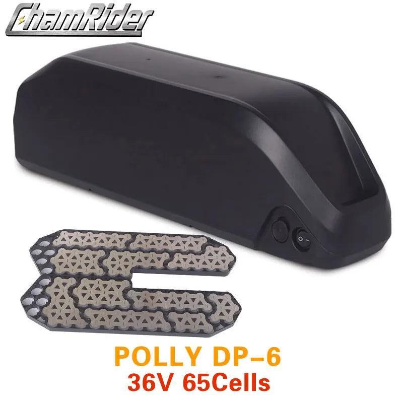 Battery Case Battery box Polly Down Tube Downtube Electric bike E-bike 10S 6P 7P 13S 14S 5P Nickle strips 18650 cells - VirtuousWares.Store