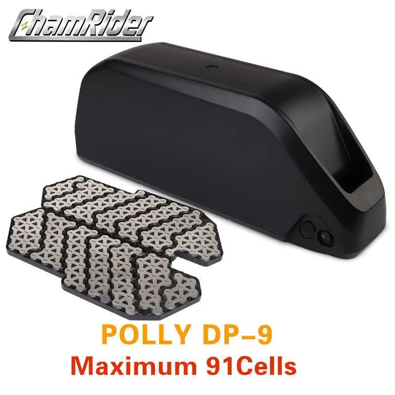 Battery Case Battery box Polly Down Tube Downtube Electric bike E-bike 10S 6P 7P 13S 14S 5P Nickle strips 18650 cells - VirtuousWares.Store