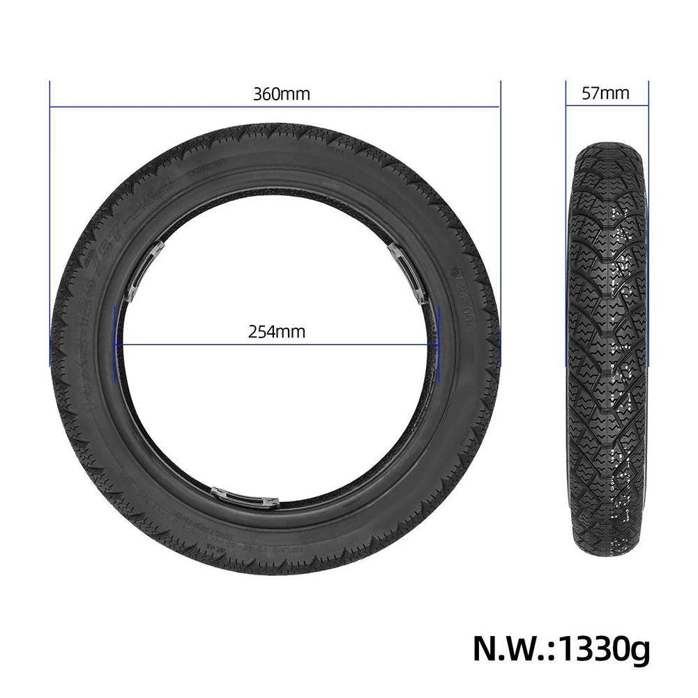 Bicycle Accessories Tubeless Tyre 14 Inch 14x2.125(57-254) Bicycle - VirtuousWares.Store