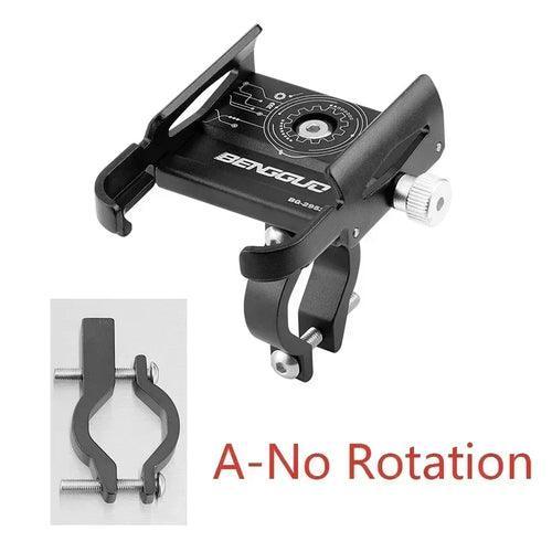Bicycle Phone Holder 360° Rotation Aluminum Alloy MTB Bike Phone GPS - VirtuousWares.Store