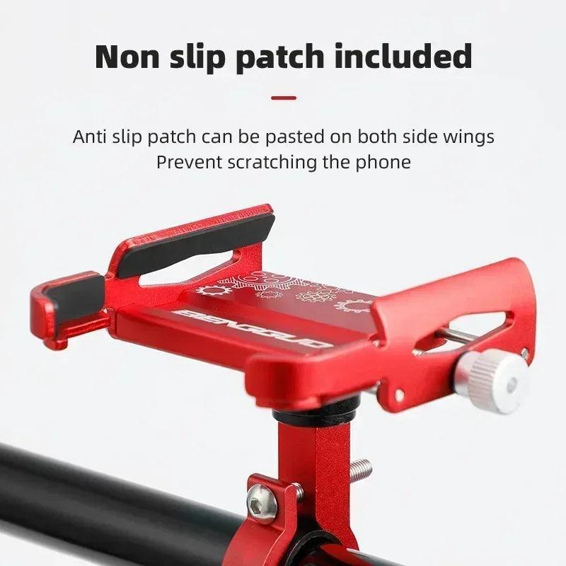 Bicycle Phone Holder 360° Rotation Aluminum Alloy MTB Bike Phone GPS - VirtuousWares.Store