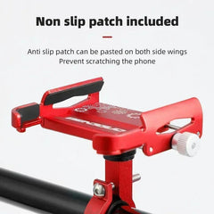 Bicycle Phone Holder 360° Rotation Aluminum Alloy MTB Bike Phone GPS - VirtuousWares.Store