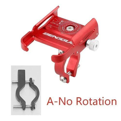 Bicycle Phone Holder 360° Rotation Aluminum Alloy MTB Bike Phone GPS - VirtuousWares.Store