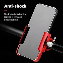 Bicycle Phone Holder 360° Rotation Aluminum Alloy MTB Bike Phone GPS - VirtuousWares.Store