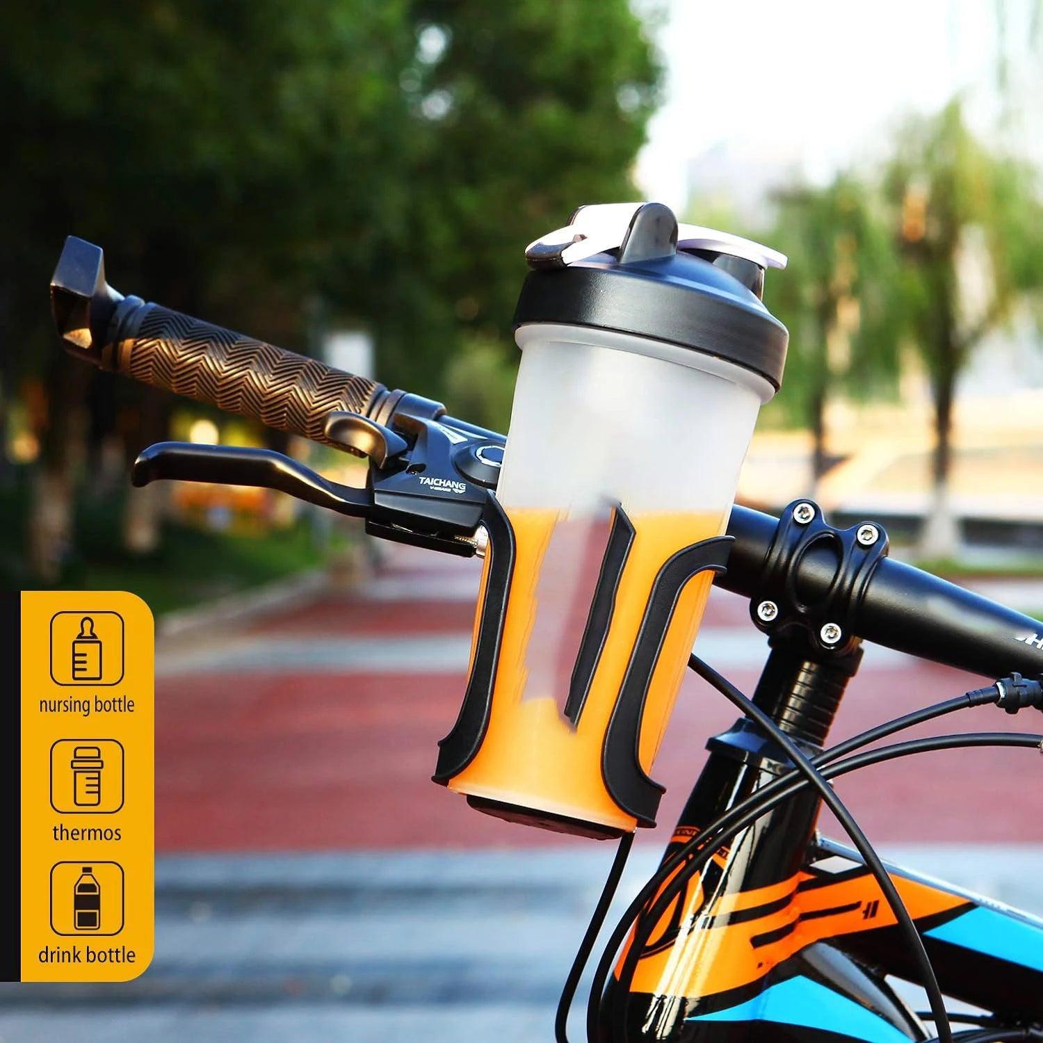Bike Cup Holder, Bike Water Bottle Holders, Universal 360 Degrees - VirtuousWares.Store