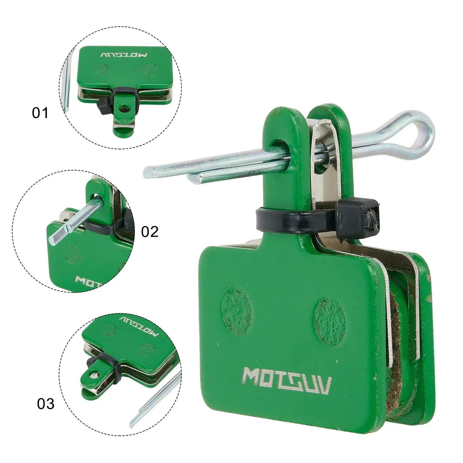 Bike Disc Brake Pads Blue/Green/Red 3000-5000KM Life For-Shimano - VirtuousWares.Store