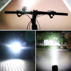 Bike Horn Light Front Bicycle Lighting Bicycle Lamps with Electric - VirtuousWares.Store