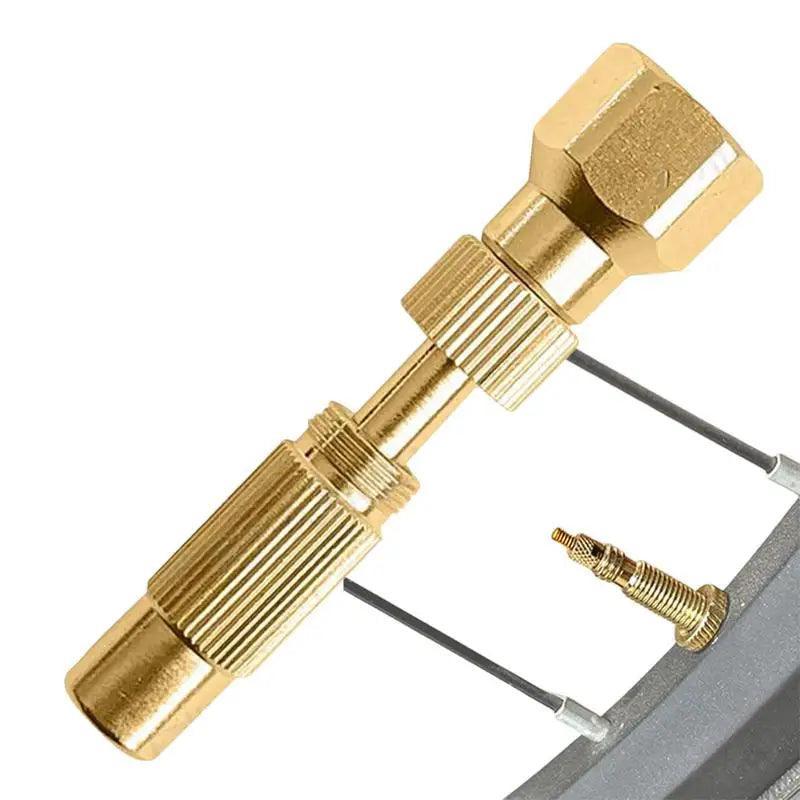 Bike Pump Adapter 2-in-1 Air Compressor Nozzle Air Pump Attachments - VirtuousWares.Store