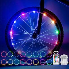 Bike Wheel Lights Stocking Stuffers - VirtuousWares.Store
