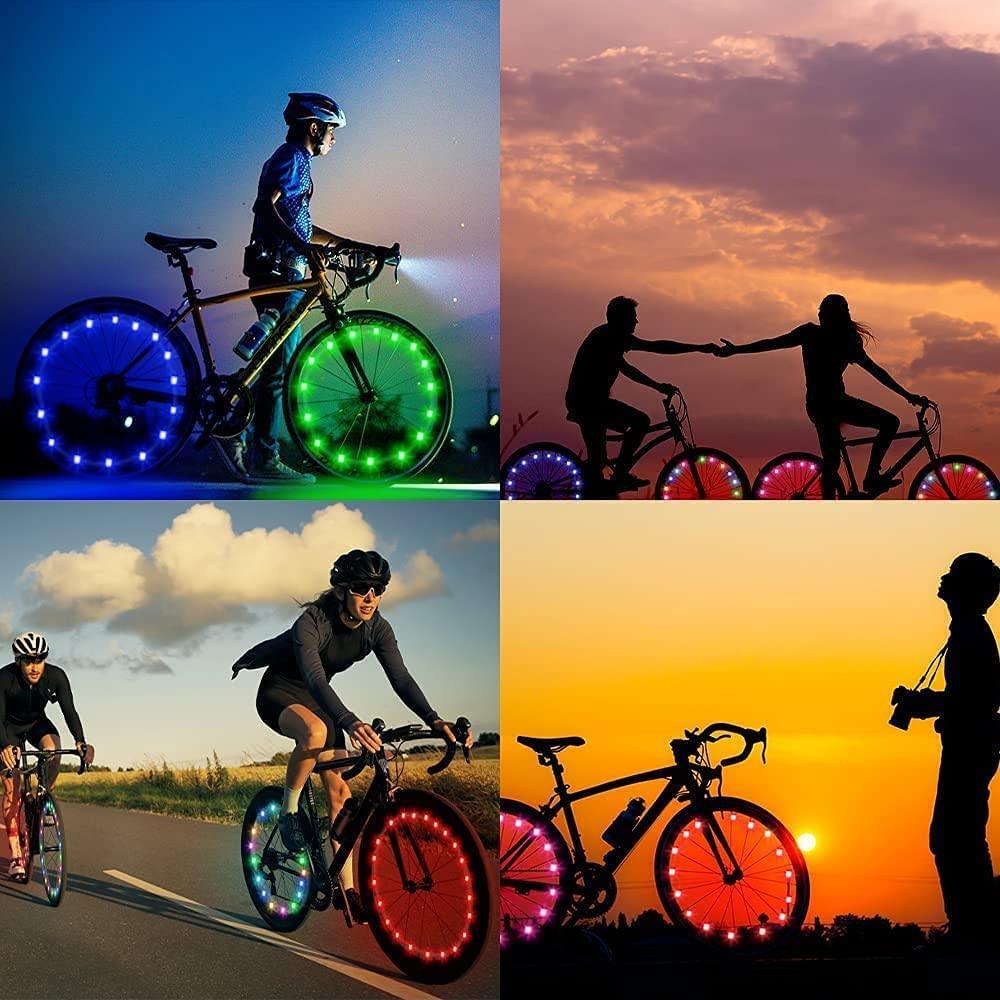 Bike Wheel Lights Stocking Stuffers - VirtuousWares.Store