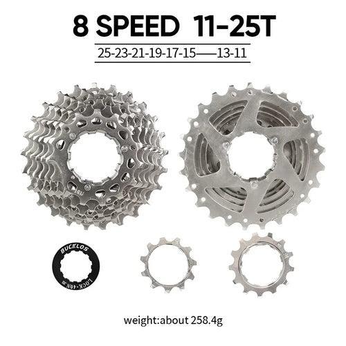 BUCKLOS Bicycle Flywheel 8/9/10/11/12 Speed Bike Cassette - VirtuousWares.Store