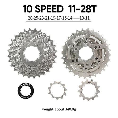 BUCKLOS Bicycle Flywheel 8/9/10/11/12 Speed Bike Cassette - VirtuousWares.Store