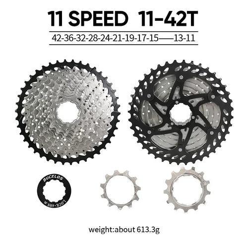 BUCKLOS Bicycle Flywheel 8/9/10/11/12 Speed Bike Cassette - VirtuousWares.Store