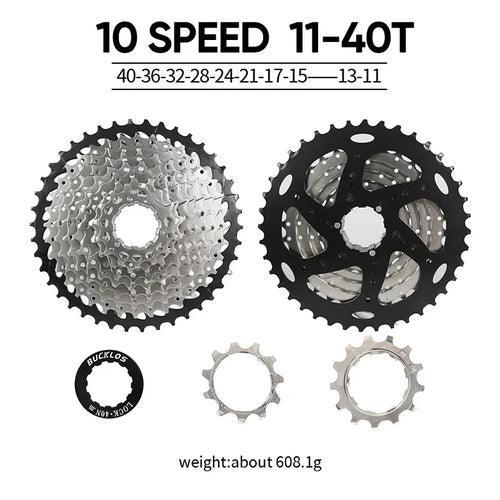 BUCKLOS Bicycle Flywheel 8/9/10/11/12 Speed Bike Cassette - VirtuousWares.Store