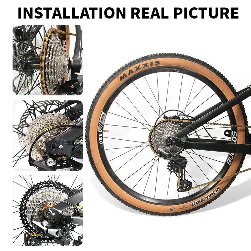 BUCKLOS Bicycle Flywheel 8/9/10/11/12 Speed Bike Cassette - VirtuousWares.Store