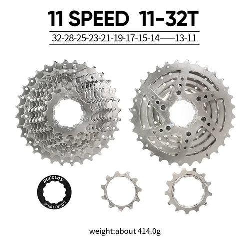 BUCKLOS Bicycle Flywheel 8/9/10/11/12 Speed Bike Cassette - VirtuousWares.Store