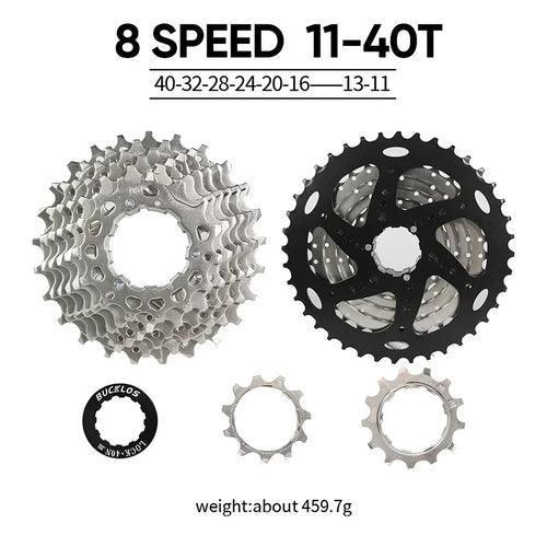 BUCKLOS Bicycle Flywheel 8/9/10/11/12 Speed Bike Cassette - VirtuousWares.Store