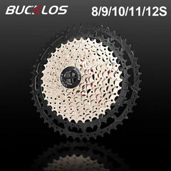 BUCKLOS Bicycle Flywheel 8/9/10/11/12 Speed Bike Cassette - VirtuousWares.Store